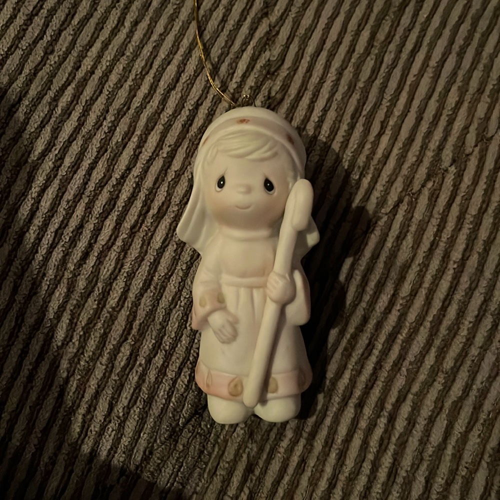 Precious Moments Ornament 1980 Isn't He Wonderful
